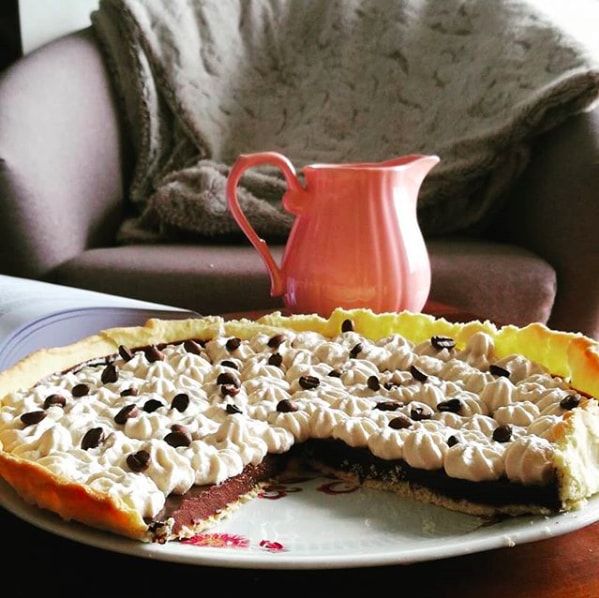 Tarte chocolat-caf?©